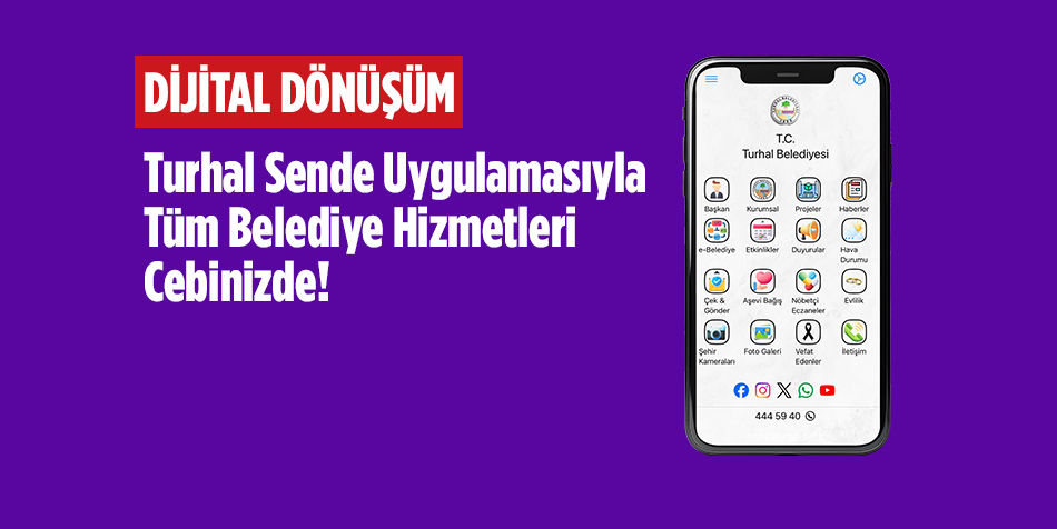   Turhal belediyesi